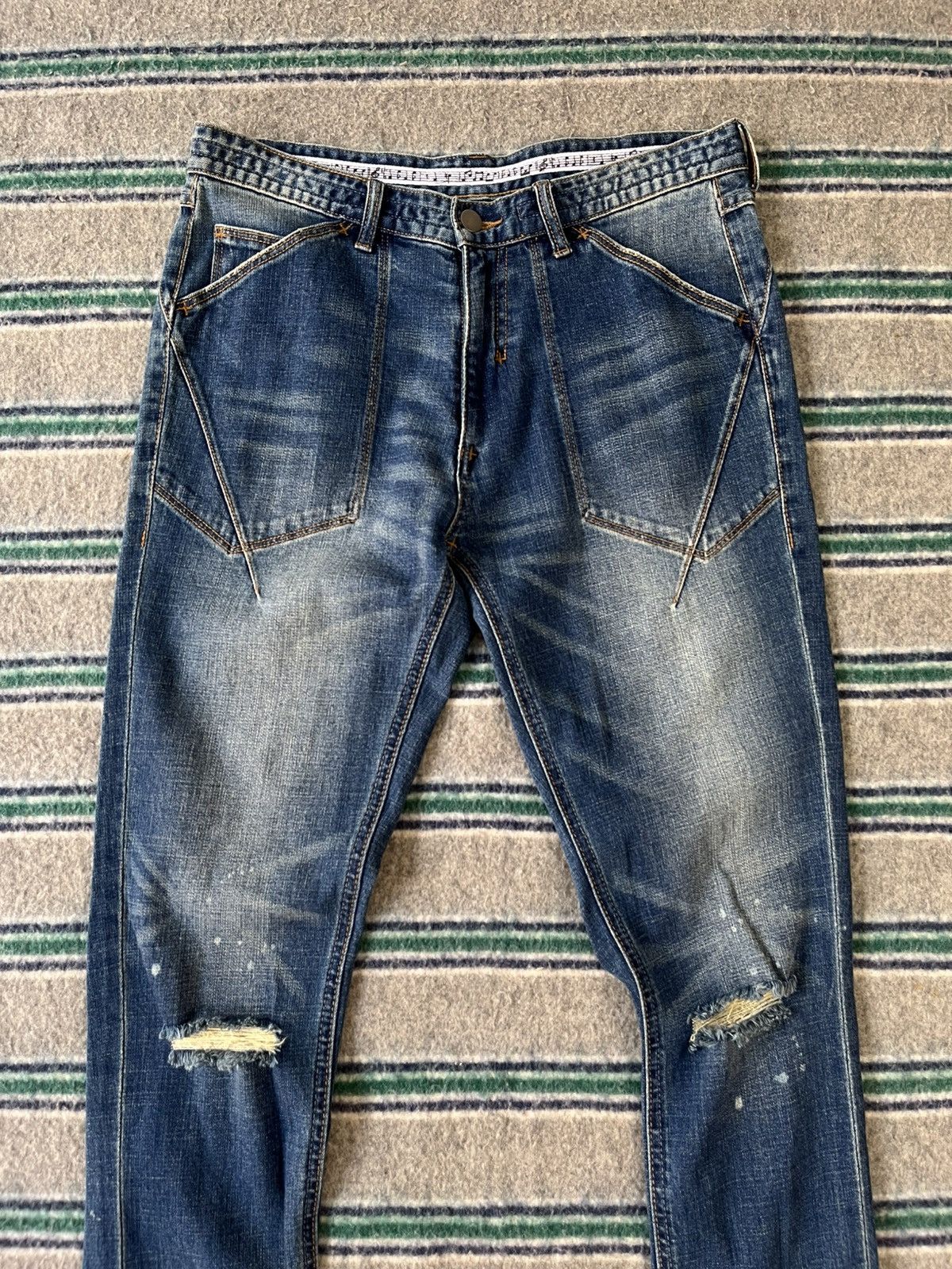 Japanese Brand × Number (N)ine Number (N)ine Denim Size US 30 / EU 46 - 4 Thumbnail