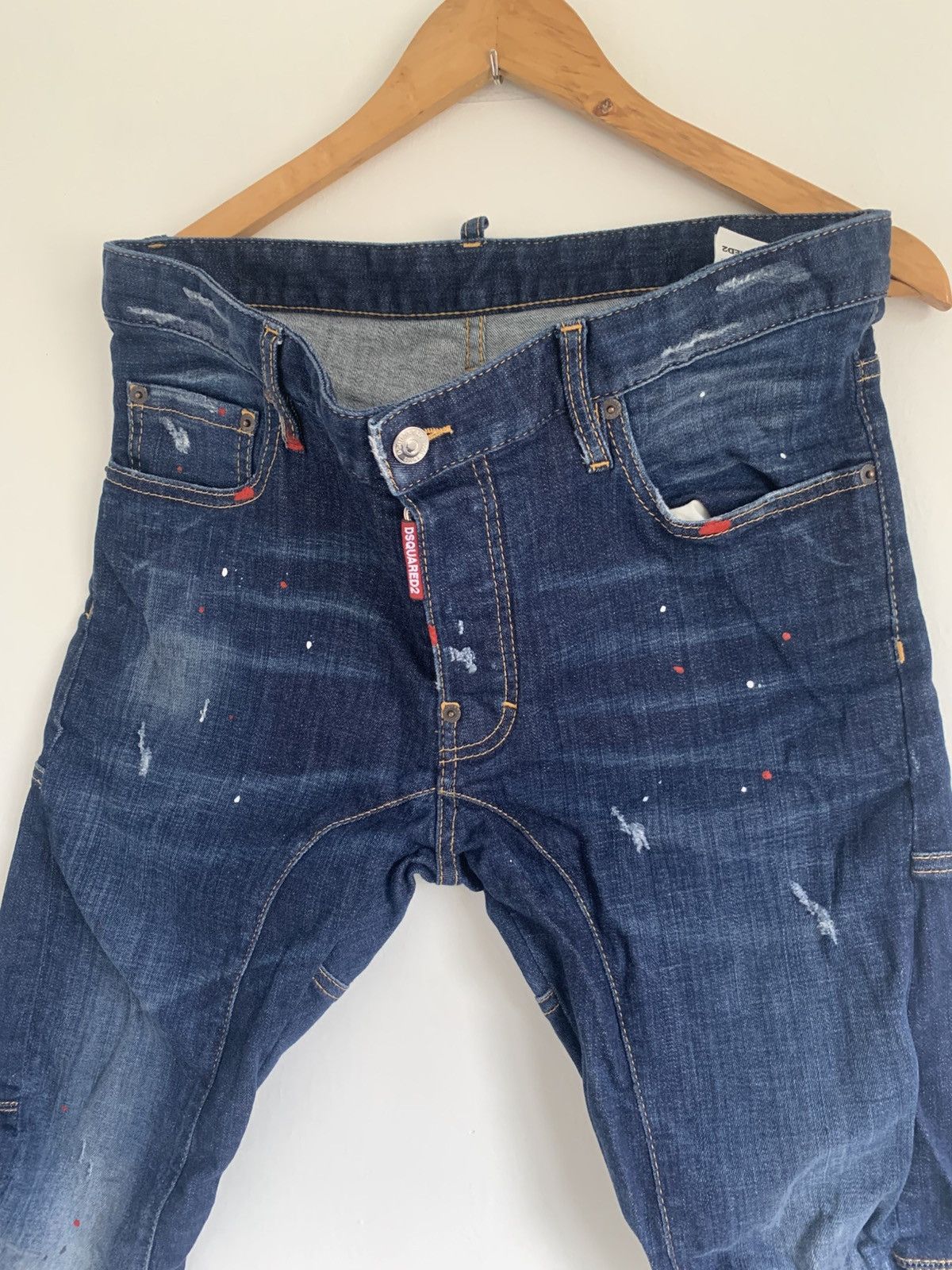 Dsquared2 Dsquared2 Distressed Jeans Size US 34 / EU 50 - 2 Thumbnail
