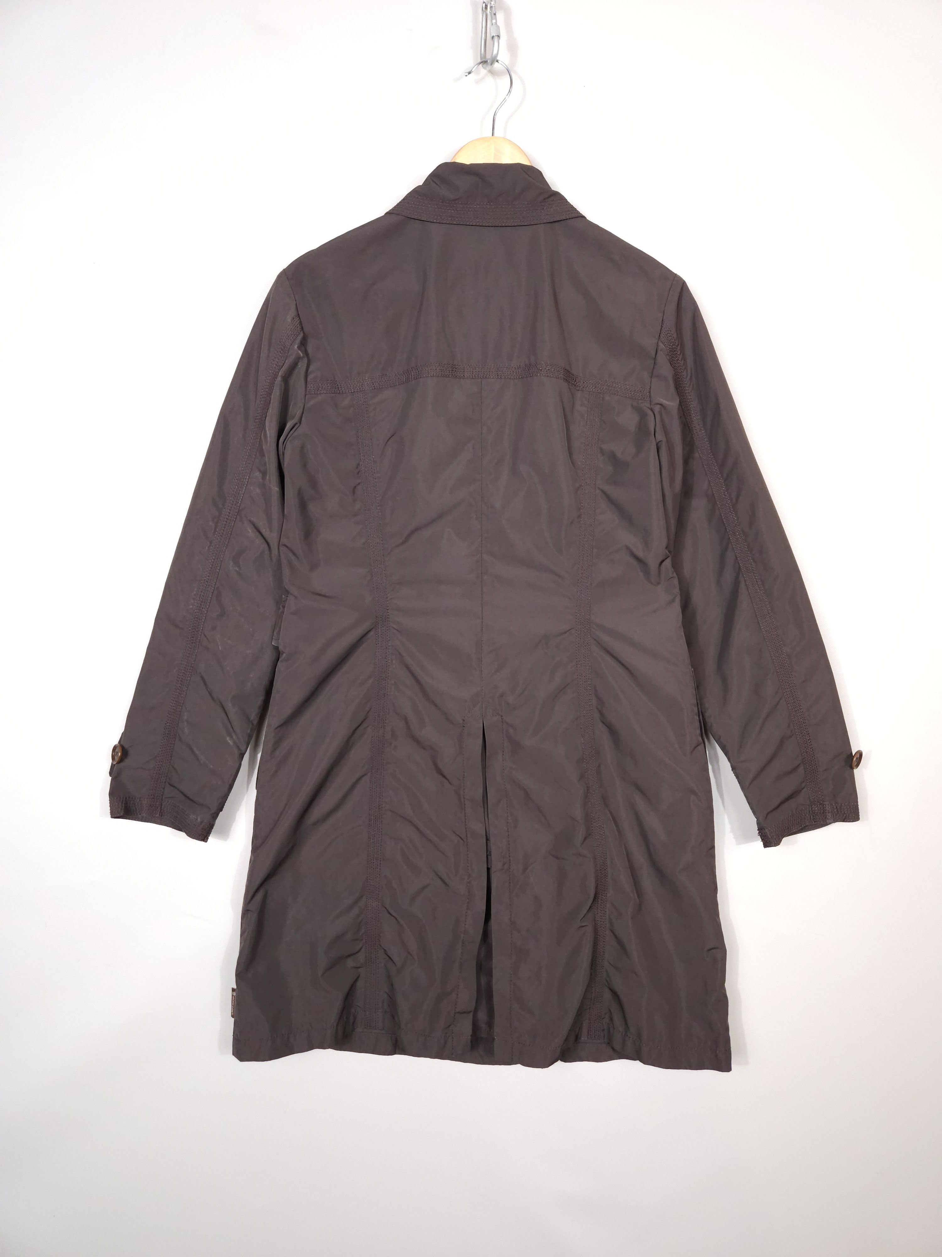 Moncler × Vintage Vintage Moncler Trench Coat Polyamide Womens size 3/M-L Size M / US 6-8 / IT 42-44 - 3 Thumbnail