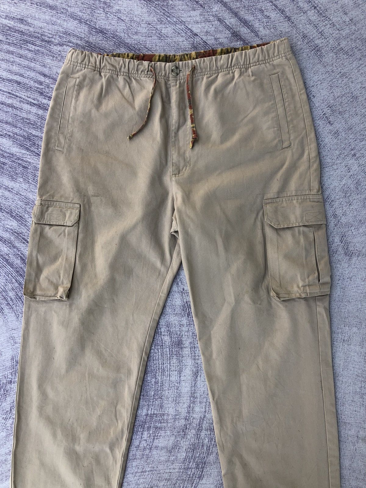 Japanese Brand Caro Pants fifth & corner Stretchable Waist With 6 Pocket Size US 36 / EU 52 - 2 Thumbnail