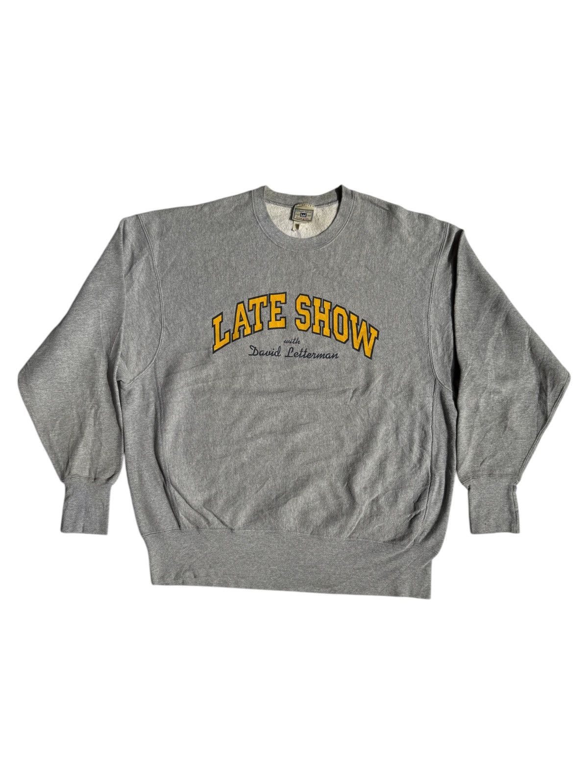 Vintage VERY RARE VINTAGE SWEATSHIRTS DAVID LETTERMAN REVERSE WEAVE Size US XL / EU 56 / 4 - 1 Thumbnail