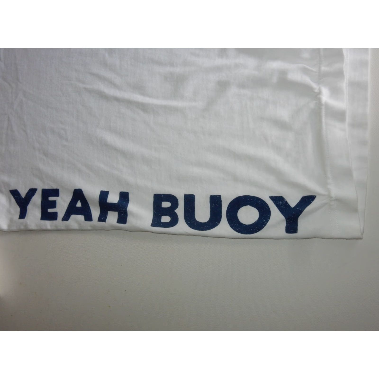 Life is Good VINTAGE Life is Good Shirt Mens L Yeah Buoy White Long Sleeve Graphic Print - 90s? Size US L / EU 52-54 / 3 - 2 Thumbnail