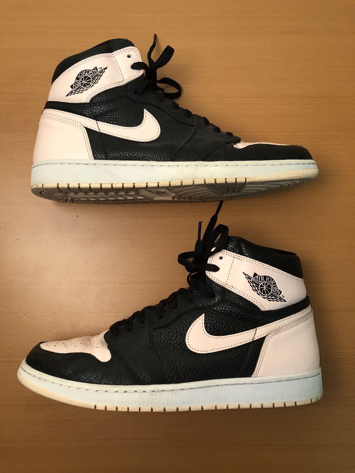 image of Jordan Nike Jordan 1 Retro High OG Crimson Tint Shoes in Pink, Men's (Size 13)