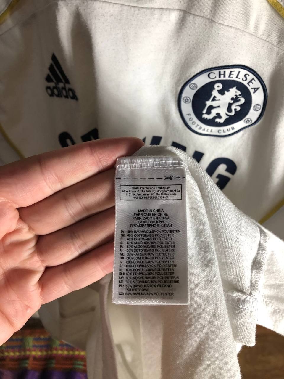 Adidas Vintage Adidad FC Chelsea London England Soccer Jersey Y2K Size US M / EU 48-50 / 2 - 6 Thumbnail