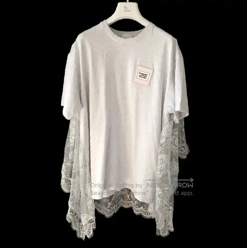 Burberry Burberry Summer Gray Cotton Short Sleeve Tee. Size XXS / US 00 / IT 34 - 1 Thumbnail