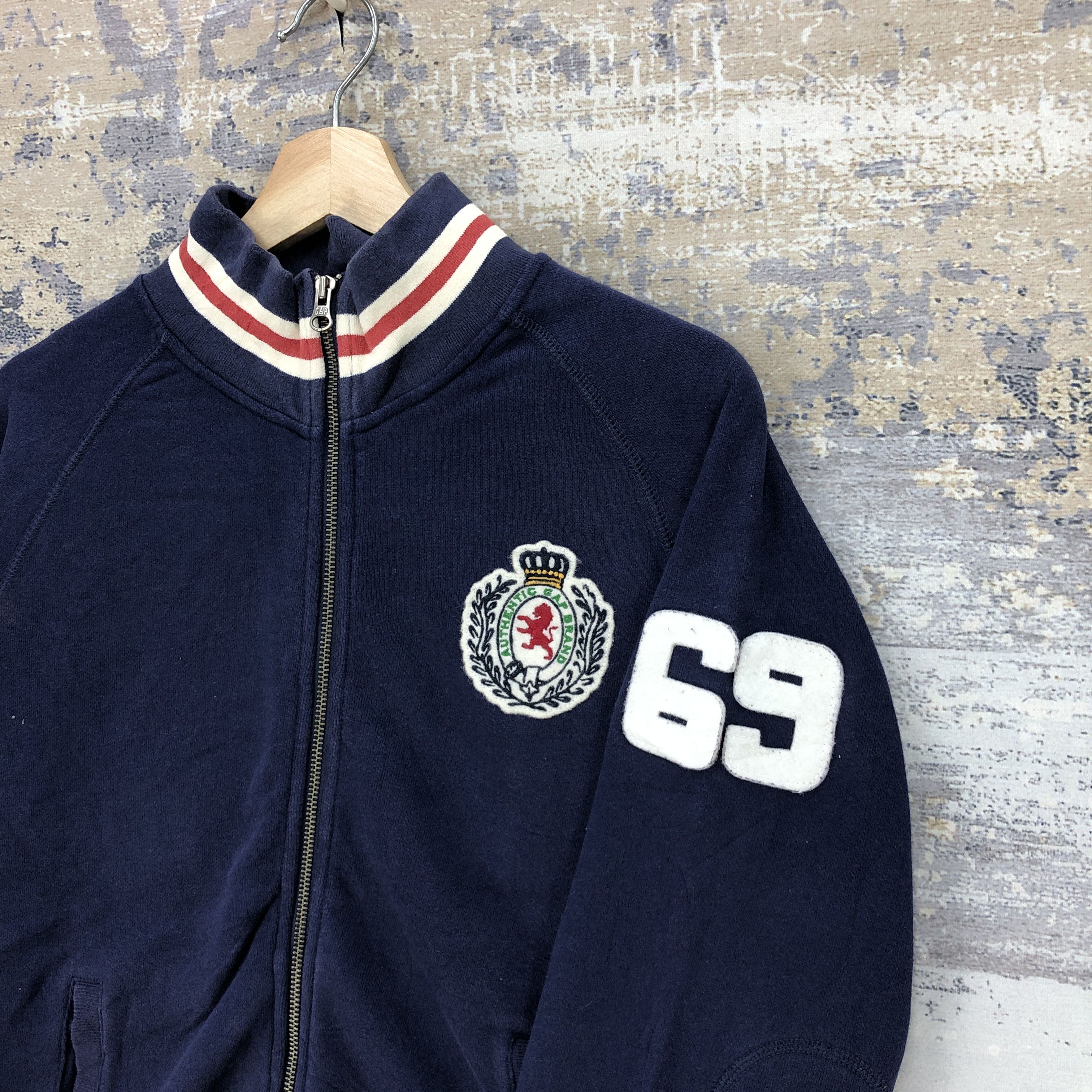 Gap Vintage Y2K GAP Zipper Sweater Zipper Sweatshirt Jumper Size US L / EU 52-54 / 3 - 4 Thumbnail