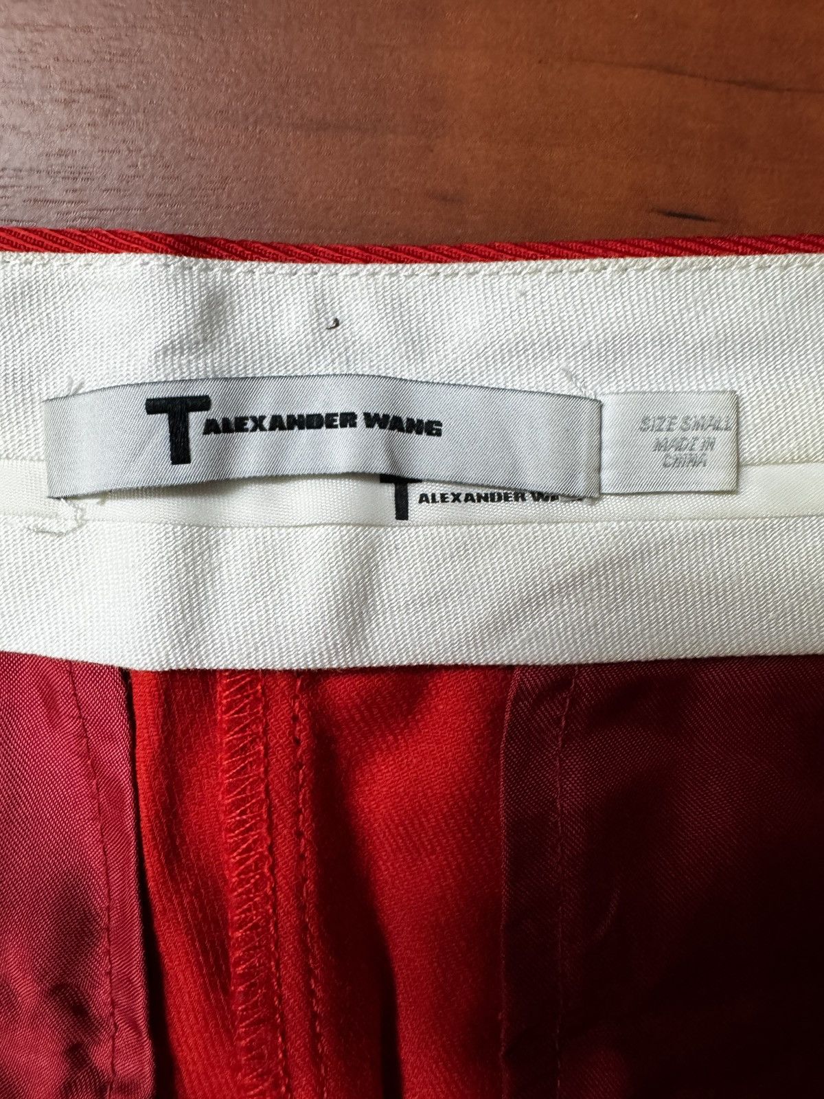 Alexander Wang T by Alexander Wang Red Tailored Shorts Size 26" / US 2 / IT 38 - 6 Thumbnail