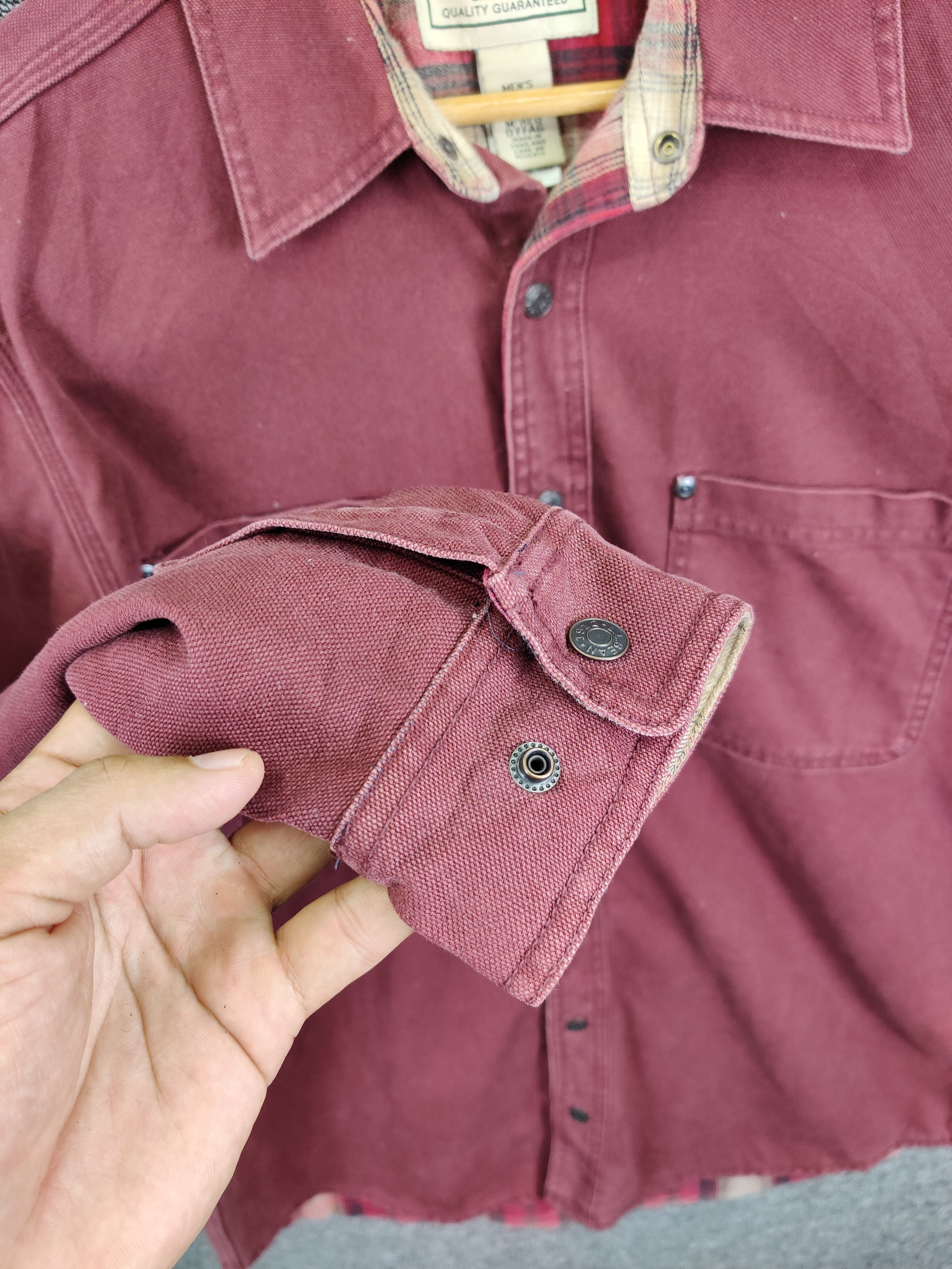 L.L. Bean Vintage L.L. Bean Plaid Lined Overshirt Jacket Size US M / EU 48-50 / 2 - 10 Thumbnail