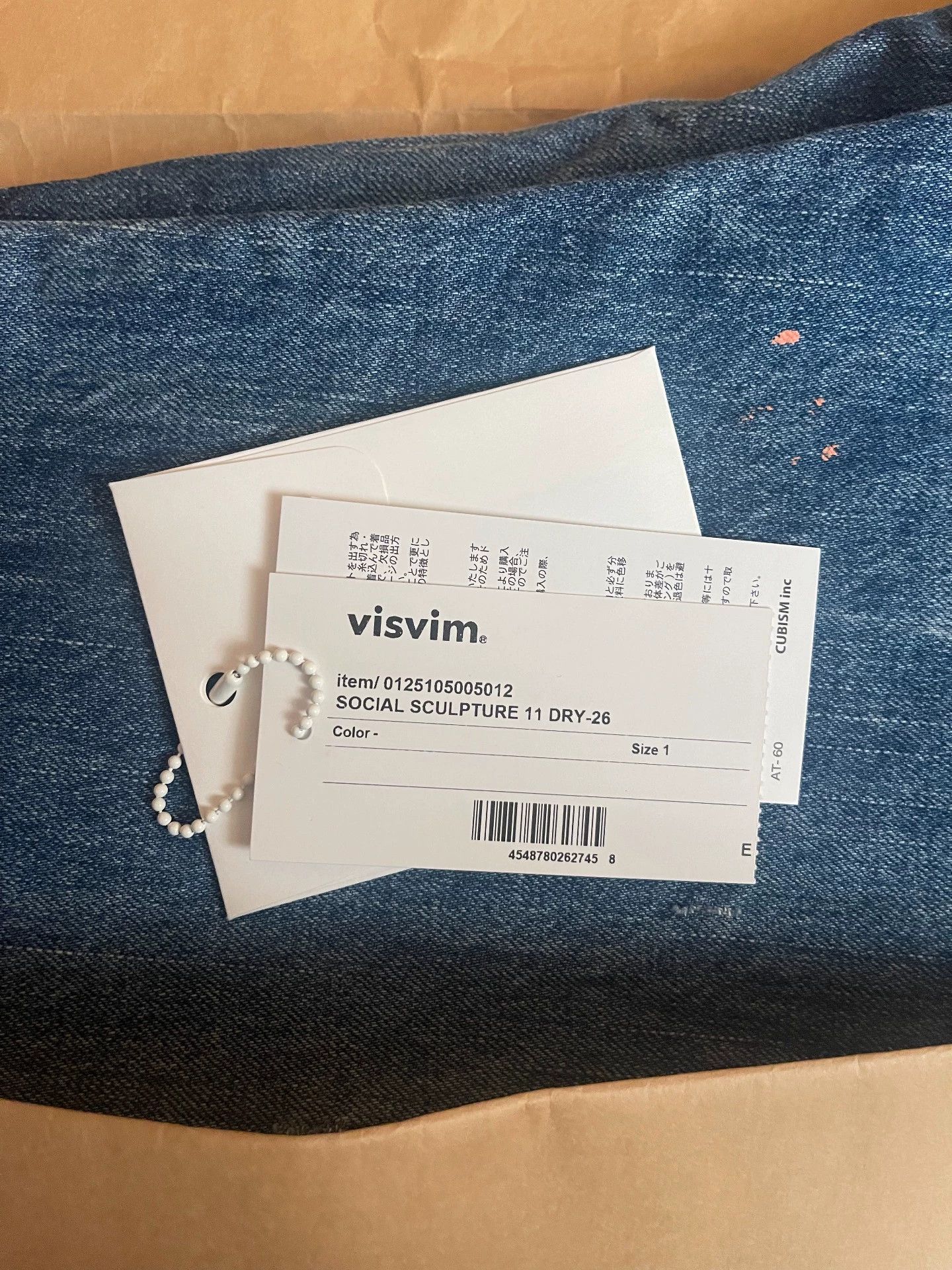 Visvim visvim 25ss 11 salt blue denim pink splatter 1 Size US 30 / EU 46 - 6 Thumbnail