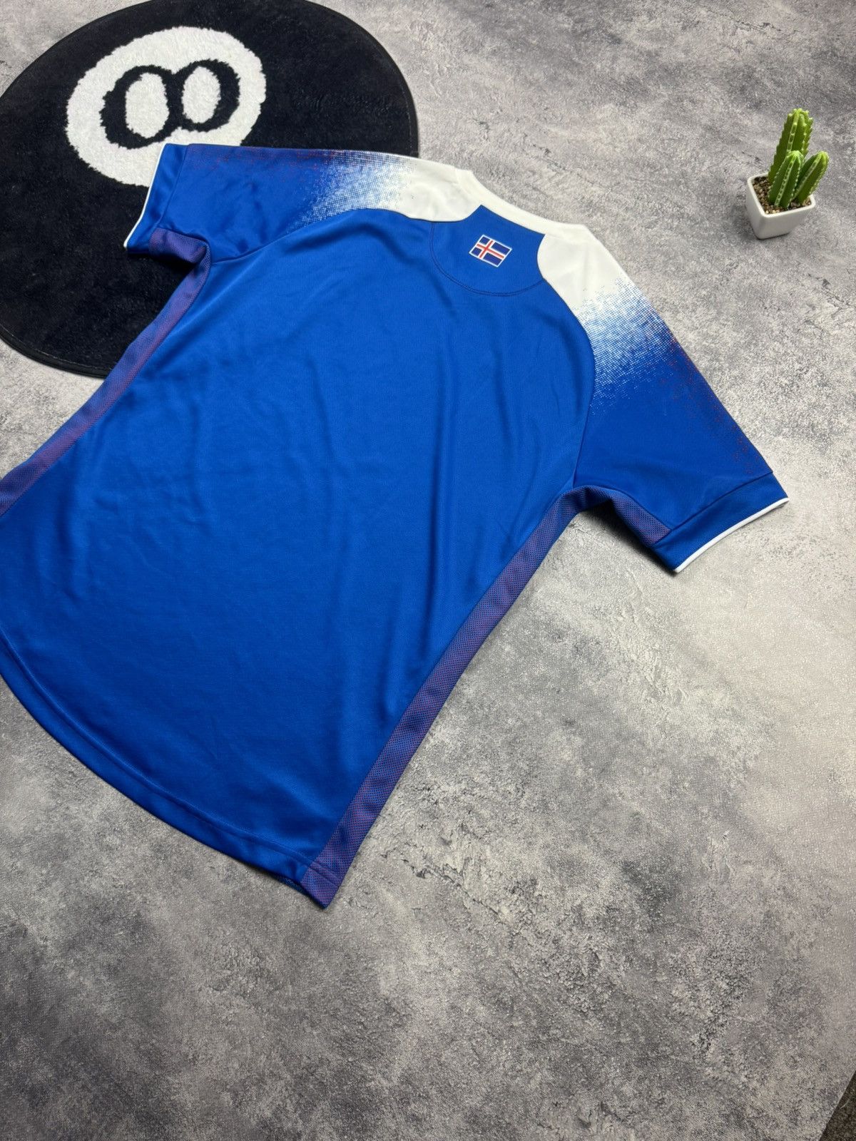 Errea ICELAND TEAM 2018/2019 FOOTBALL JERSEY HOME ERREA ORIGINAL Size US L / EU 52-54 / 3 - 17 Thumbnail