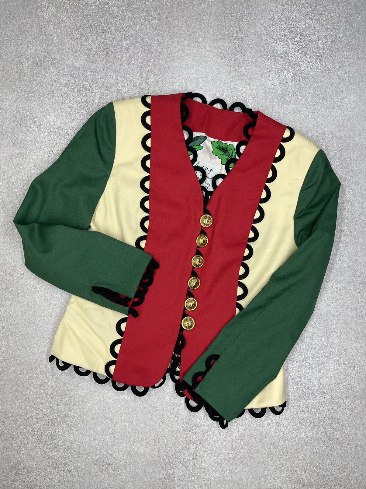 image of Love Moschino x Moschino Vintage Moschino Cheap And Chic Wool Blazer Collection 9, Women's (Size Me