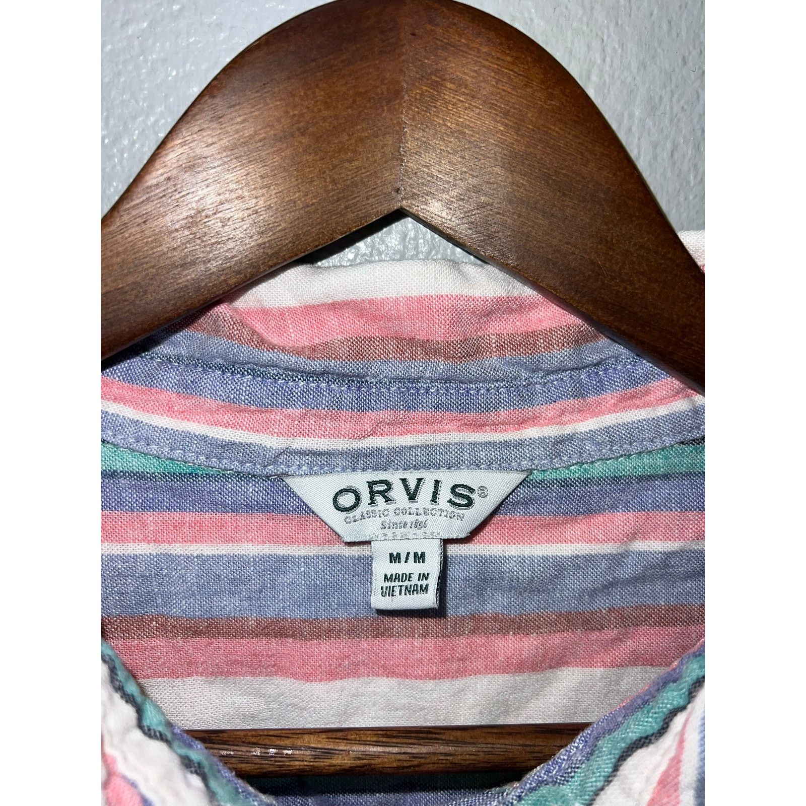 Orvis Womens Orvis Classic Collection Shirt Top Button Down M Size M / US 6-8 / IT 42-44 - 5 Thumbnail