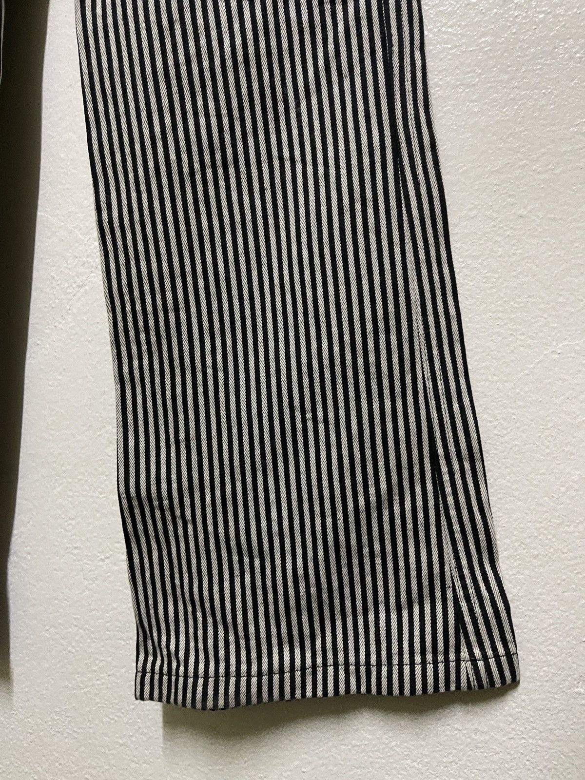 Vintage × agnes b. Agnes b Striped Jeans Size 24" / US 00 / IT 34 - 15 Thumbnail