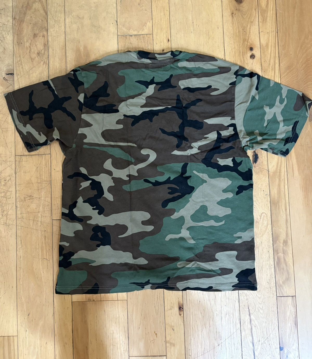 Supreme Capital S/S Top Woodland Camo Tee