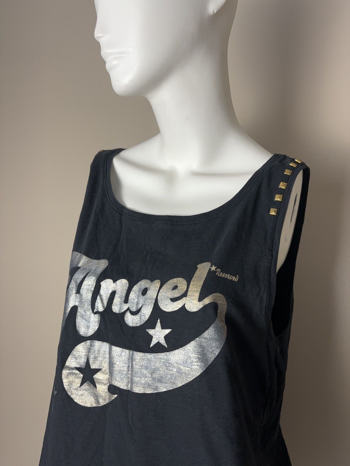 Japanese Brand × Vintage Angel printed tank top vintage grunge Size XL / US 12-14 / IT 48-50 - 6 Thumbnail