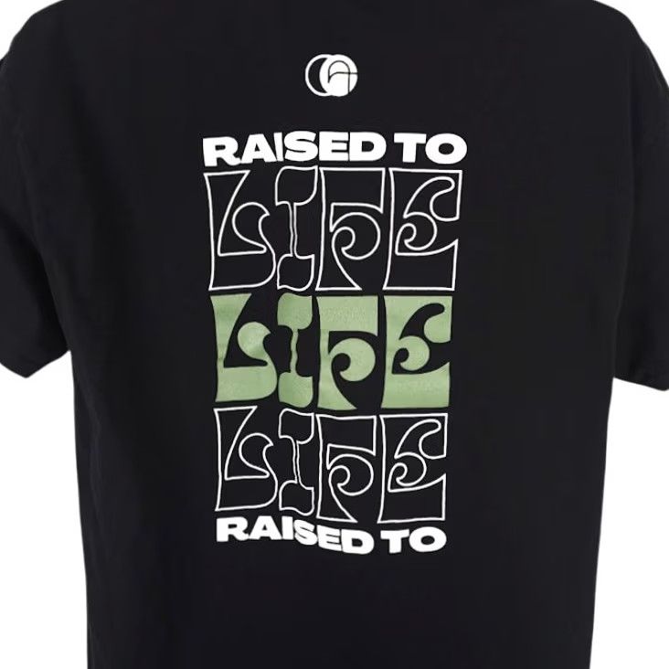 Alife VINTAGE? No. Christian Shirt Mens Large Black Raised To Life Size US L / EU 52-54 / 3 - 2 Thumbnail