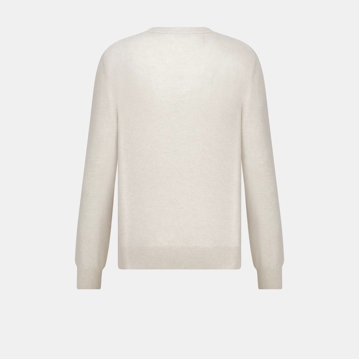 Dior o1bcso1str1124 Sweater with CD Interlaced Signature in White Size US XL / EU 56 / 4 - 2 Thumbnail