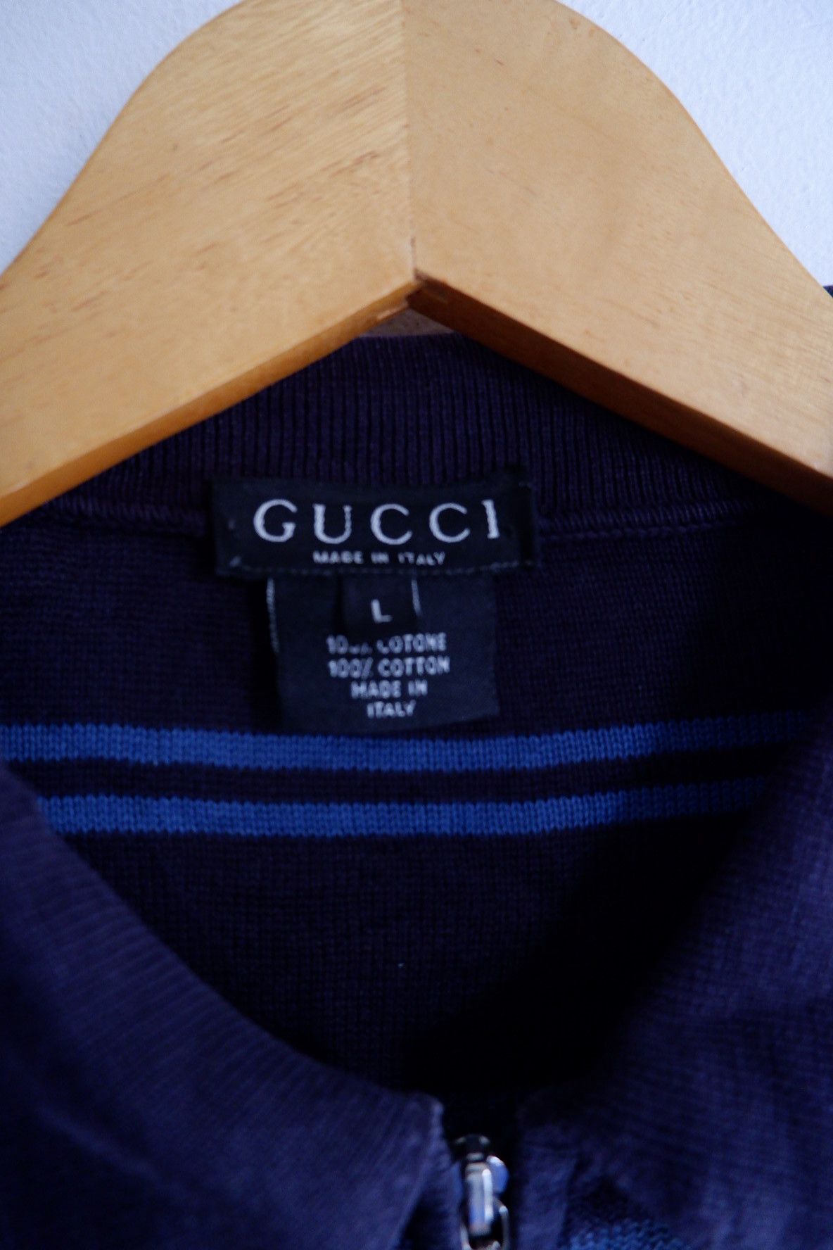 Gucci Vintage GUCCI By Tom Ford Striped Knit Wear Size US L / EU 52-54 / 3 - 7 Thumbnail