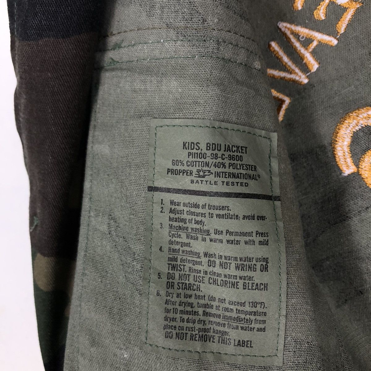 Japanese Brand 🔥Vintage Chore Camouflage Military Kids Jacket Size US M / EU 48-50 / 2 - 20 Thumbnail