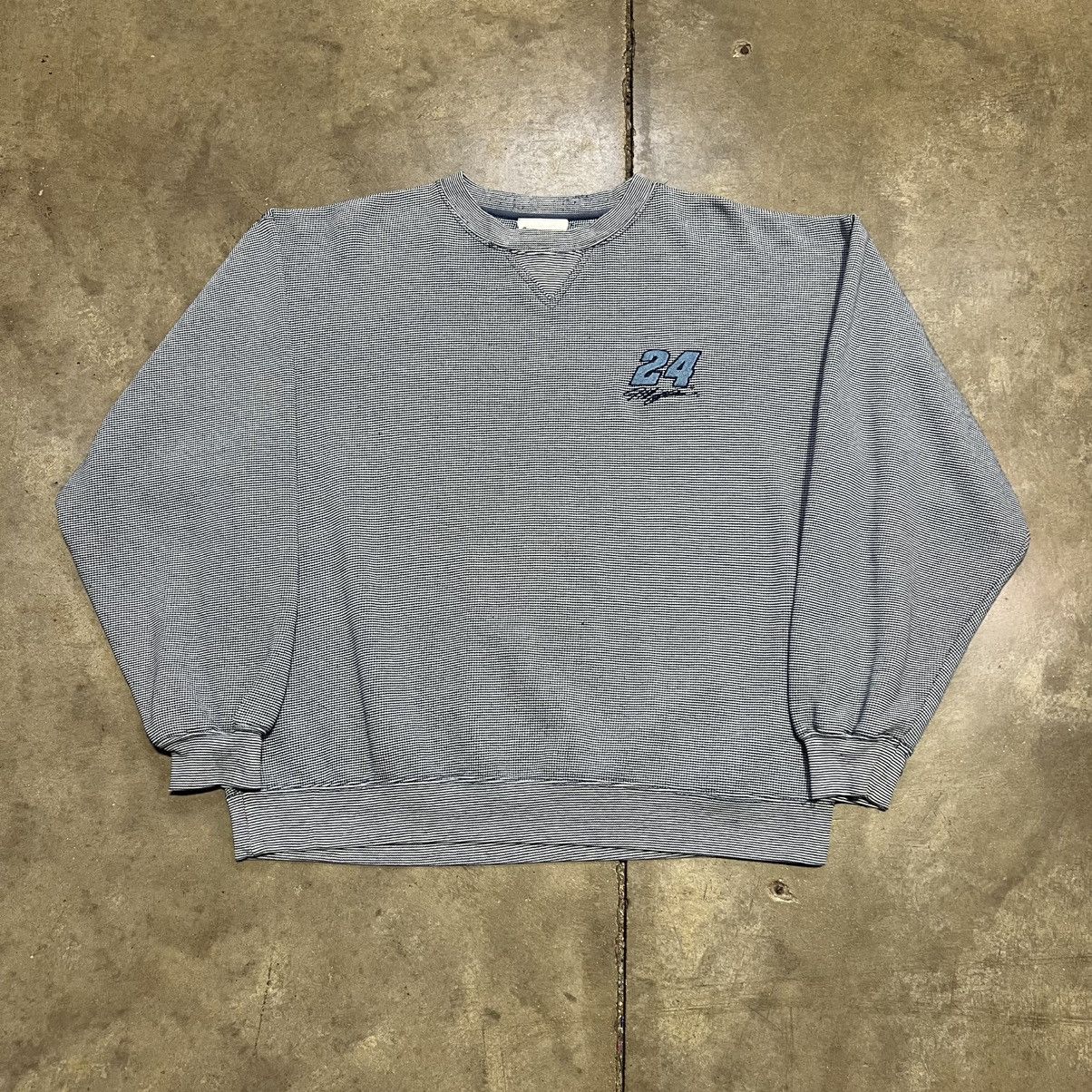NASCAR Vintage 90s Jeff Gordon NASCAR Sweatshirt Racing Houndsooth Size US L / EU 52-54 / 3 - 1 Thumbnail