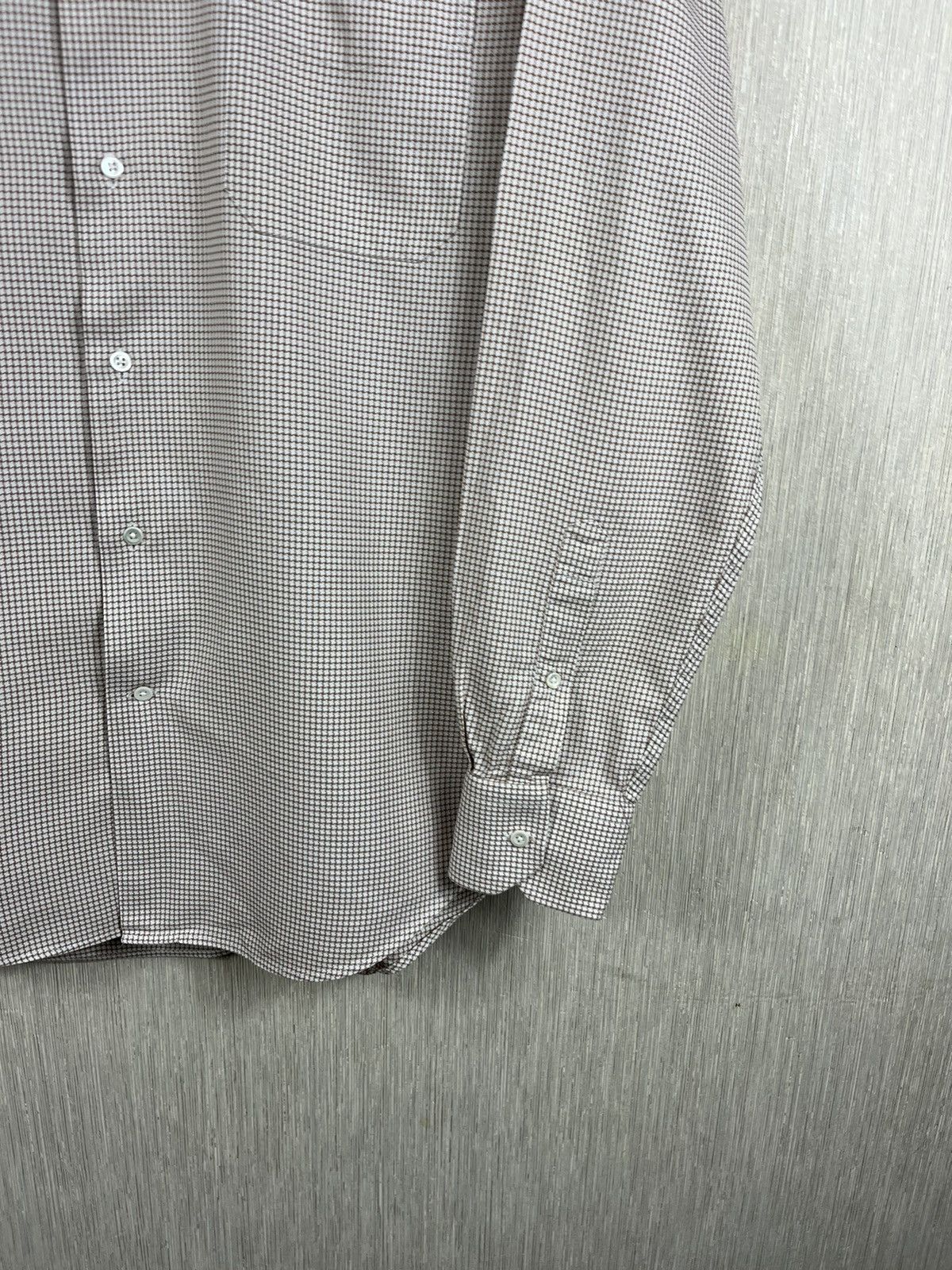 Balmain Balmain patterned shirt with pocket logo B casual classic Size US M / EU 48-50 / 2 - 6 Thumbnail