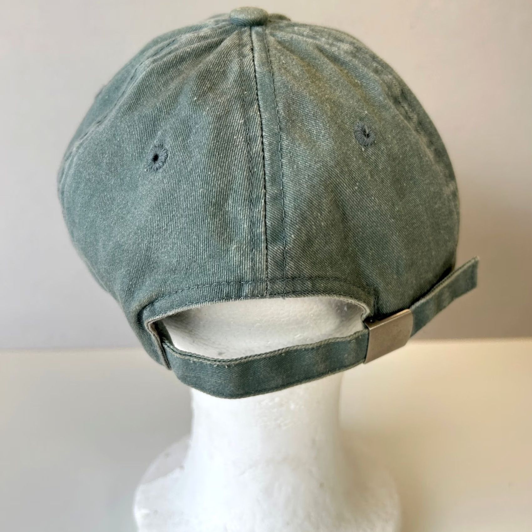 Vintage Vintage Hearst Castle Strap Back Dad Hat Baseball Script Spellout Blue Mens One Size Adjustable 90s 90s Hat Baseball Cap Size ONE SIZE - 4 Thumbnail