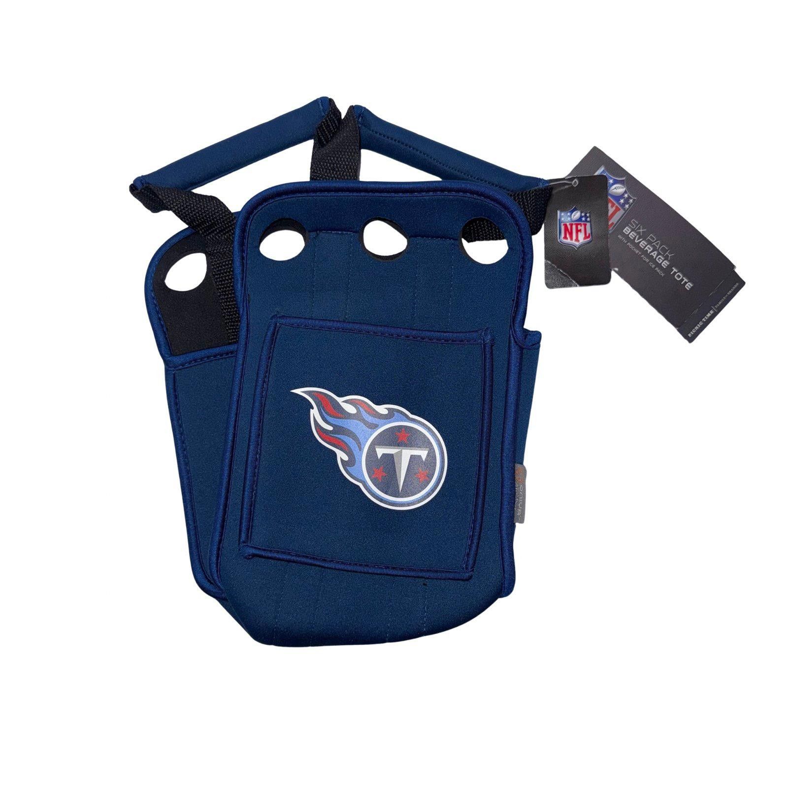NFL NWT Oniva Official NFL Tennessee Titans 6 Pack Beverage Tote Size ONE SIZE - 1 Thumbnail