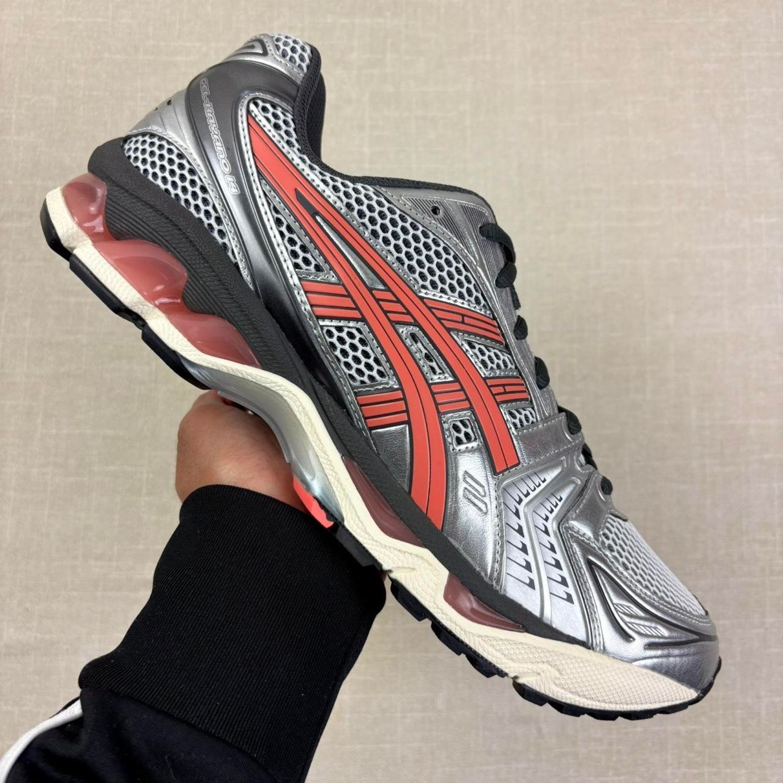 Asics 🥊 2025 ASICS Gel-Kayano 14 "Silver Papaya" 12M Size US 12 / EU 45 - 1 Thumbnail