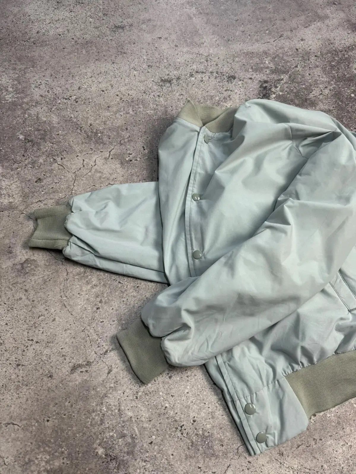 Chalk Line × Vintage Vintage Chalk Line nylon bomber Y2K Blue Satin Bomber Jacket Size US M / EU 48-50 / 2 - 8 Thumbnail