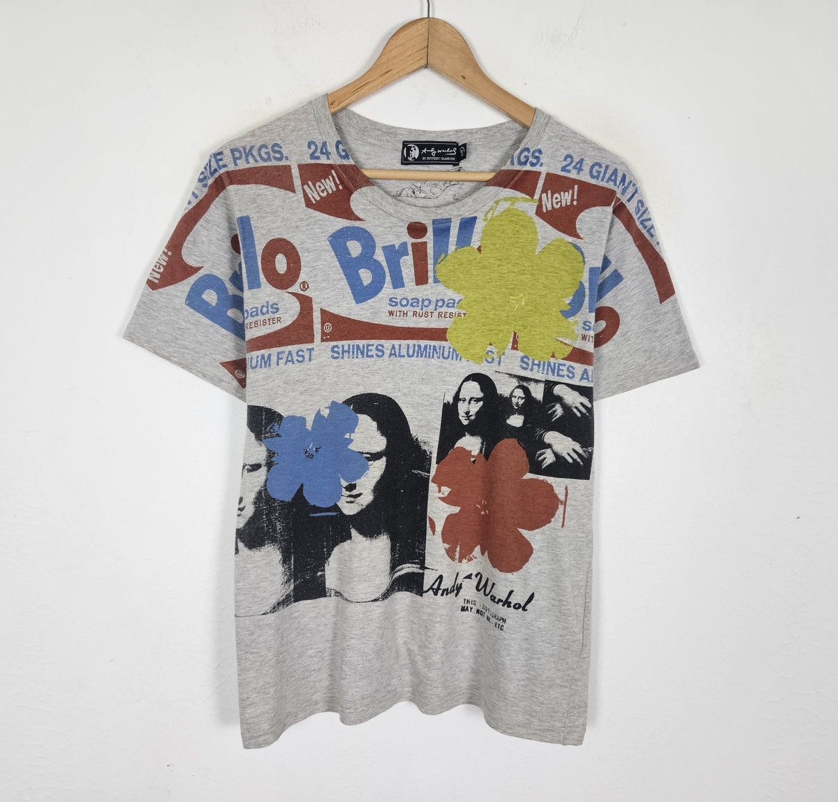 Andy Warhol × Hysteric Glamour Hysteric Glamour Andy Warhol Art brillo shirt Size US M / EU 48-50 / 2 - 3 Thumbnail