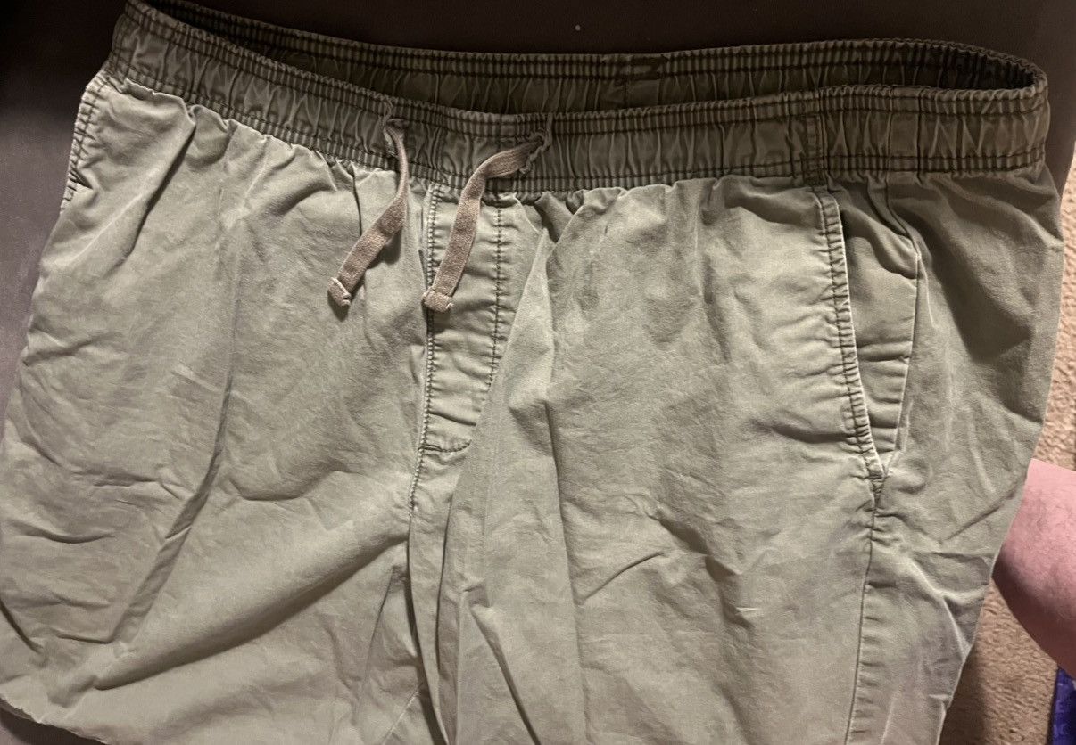 Gap Gap Drawstring Men's Large Green Shorts Size US 36 / EU 52 - 2 Thumbnail