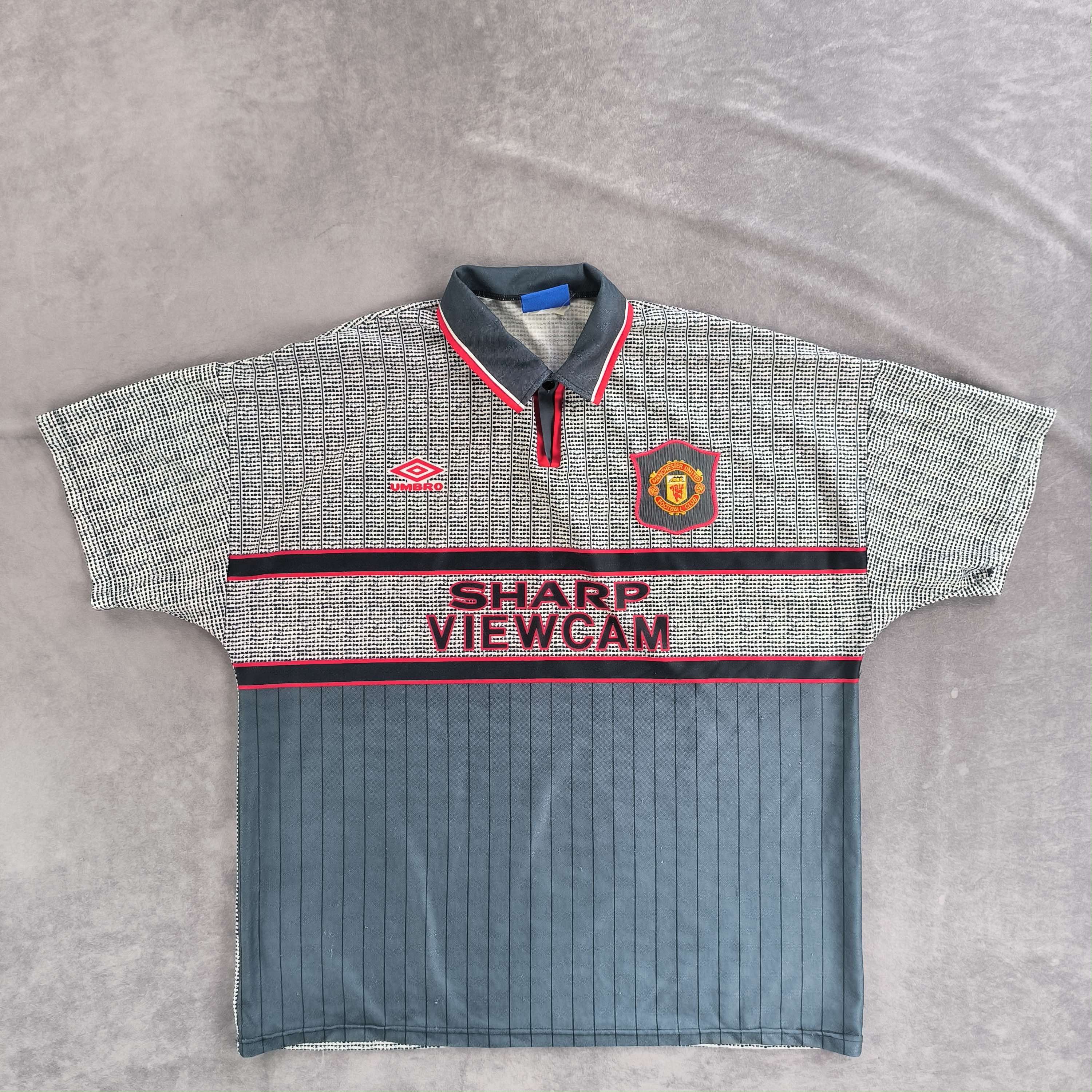 Umbro Manchester United 1995-96 Umbro away football jersey sz XXL Size US XXL / EU 58 / 5 - 1 Thumbnail