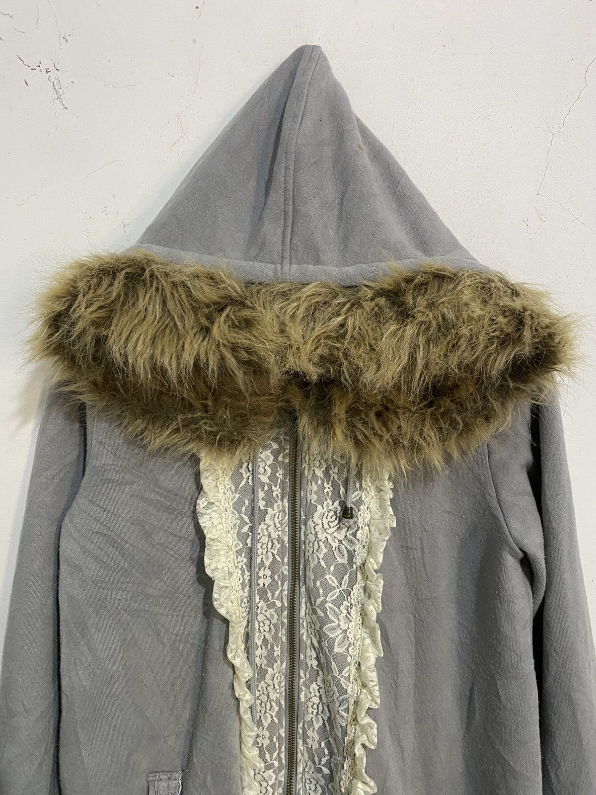 If Six Was Nine 💸BINDINGOFFER💸Axes Femme Gothic Fur Hoodie Lgb Ifsixwasnine Size US M / EU 48-50 / 2 - 4 Thumbnail