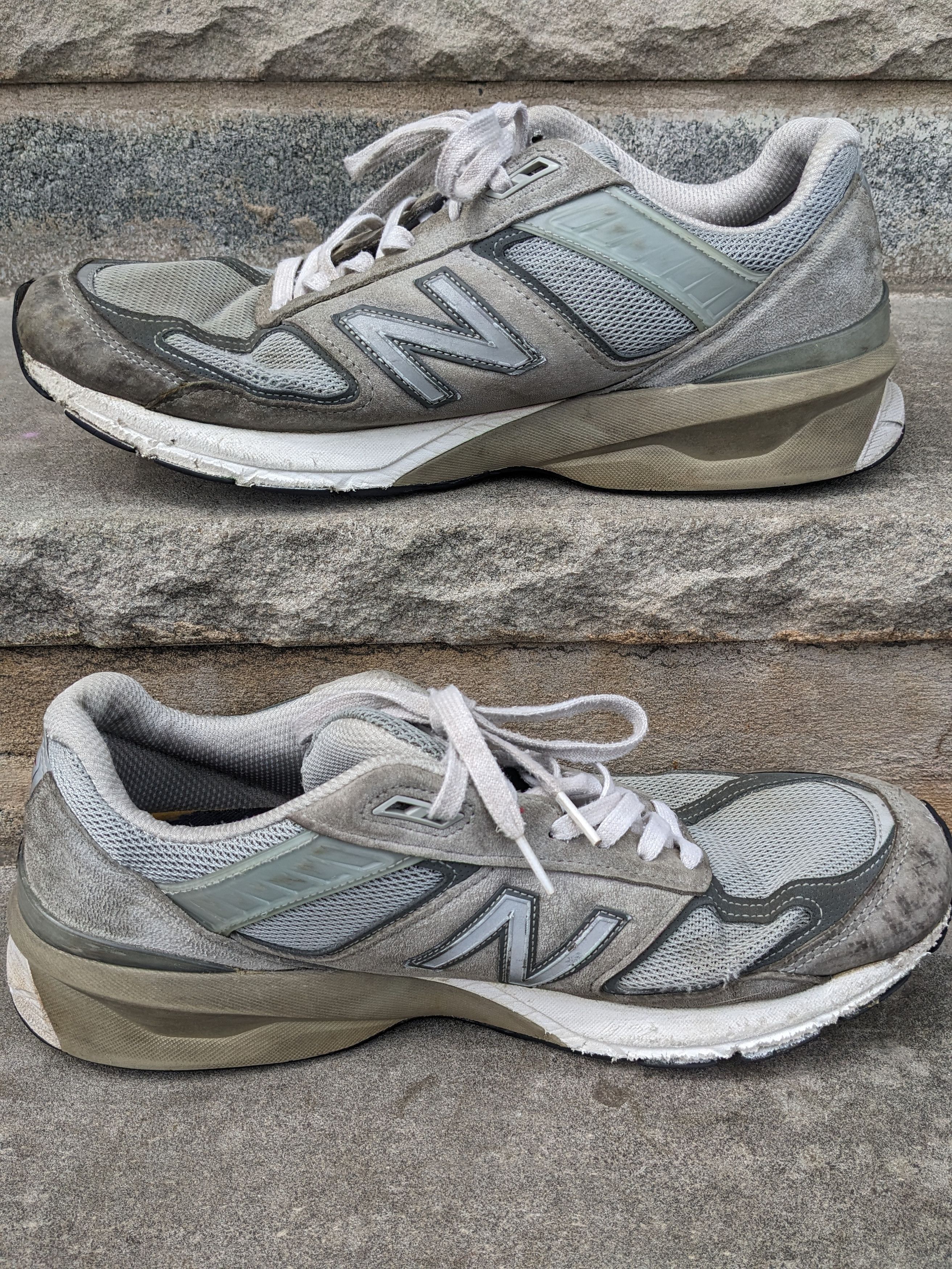 Designer × New Balance New Balance 990v5 Men’s SZ 12 EE Running Shoe M990GL5 Size US 12 / EU 45 - 2 Thumbnail