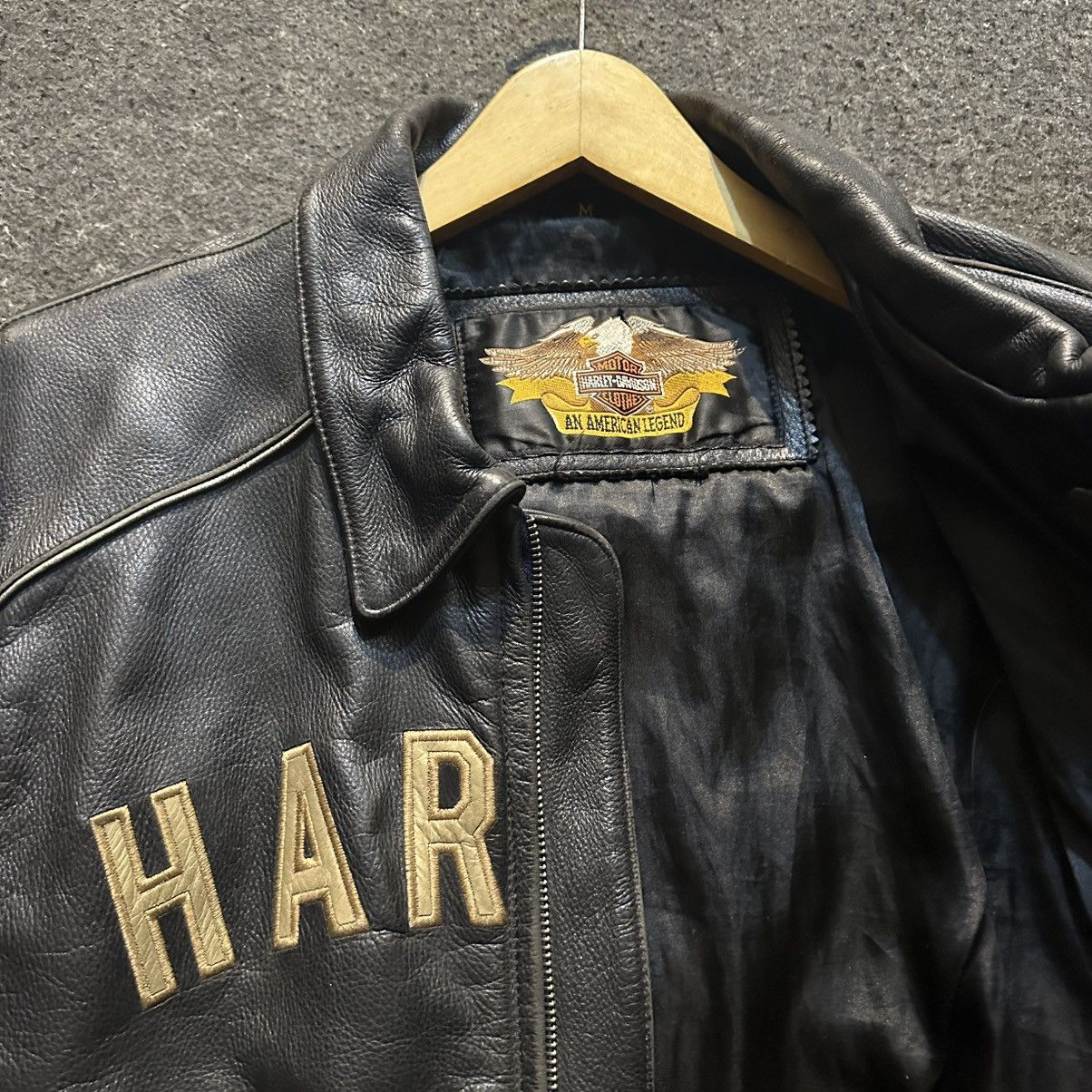 Harley Davidson Vtg Harley Davidson Leather Jacket Size US M / EU 48-50 / 2 - 8 Thumbnail