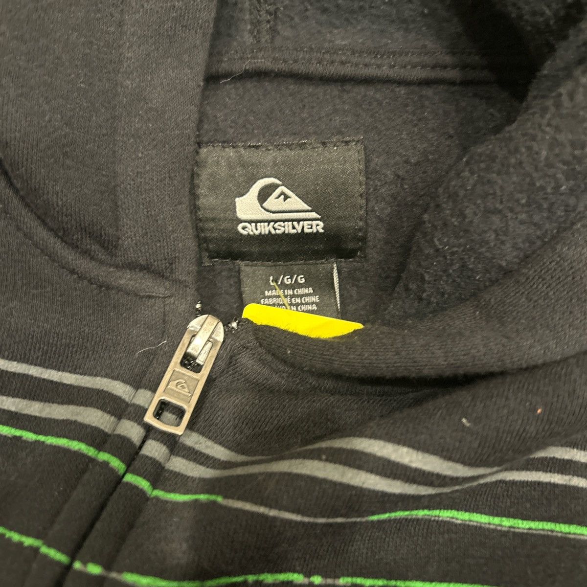 Quiksilver Quick silver zip up. From 2000s Size US L / EU 52-54 / 3 - 3 Thumbnail