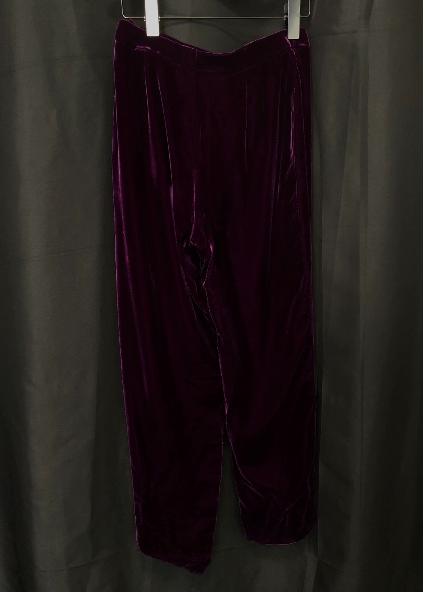 Comme des Garcons purple velvet pants from comme des garçons Size US 36 / EU 52 - 1 Thumbnail