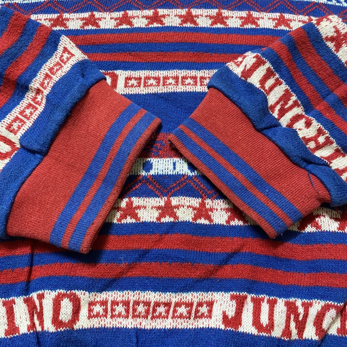 Designer × Mr. Junko × Vintage Vintage Junchino Junko Koshino Striped Sweatshirts Size US L / EU 52-54 / 3 - 15 Thumbnail