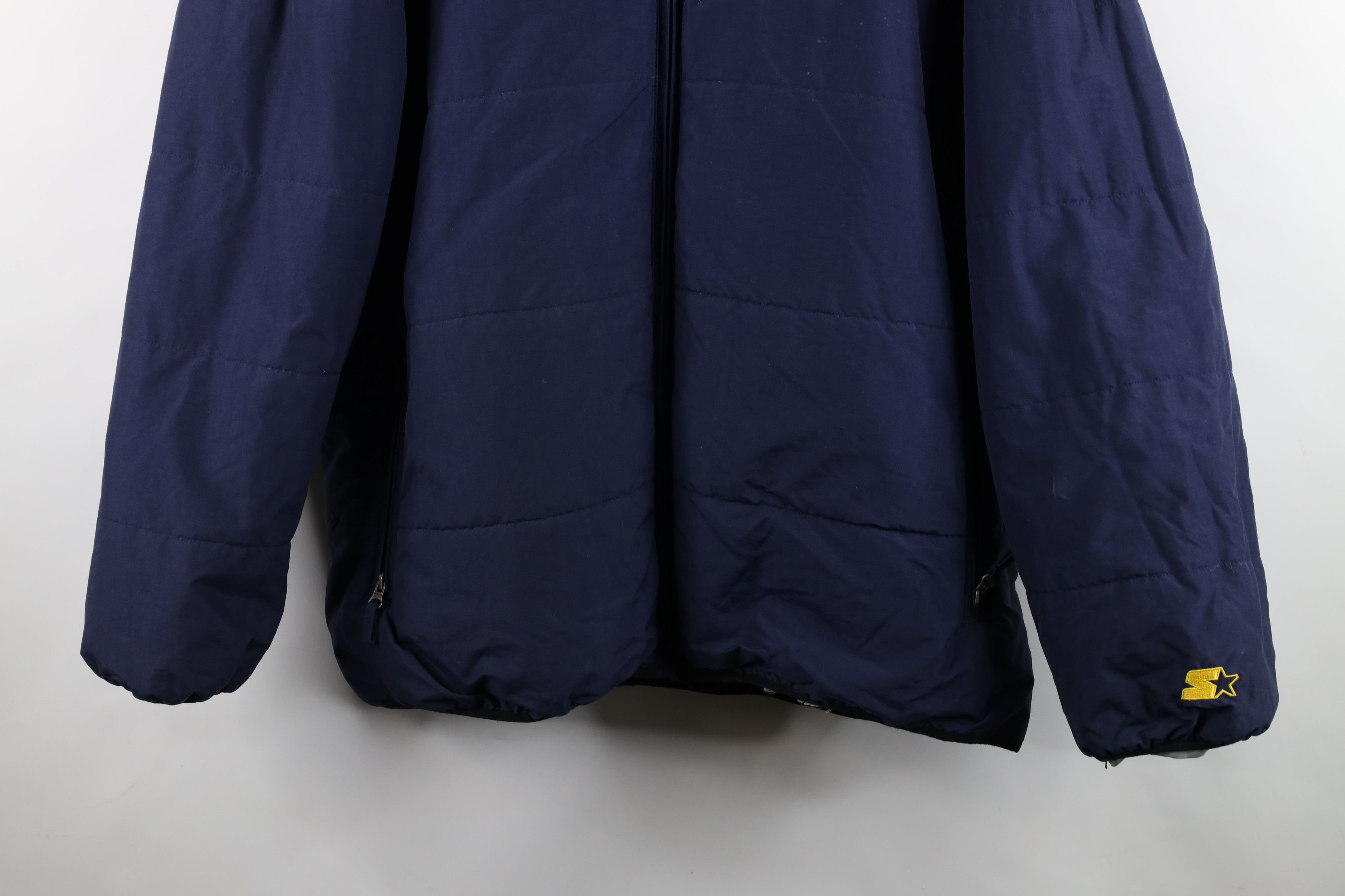 Starter Vintage 90s Starter University of Toledo Puffer Jacket Size US XXL / EU 58 / 5 - 3 Thumbnail