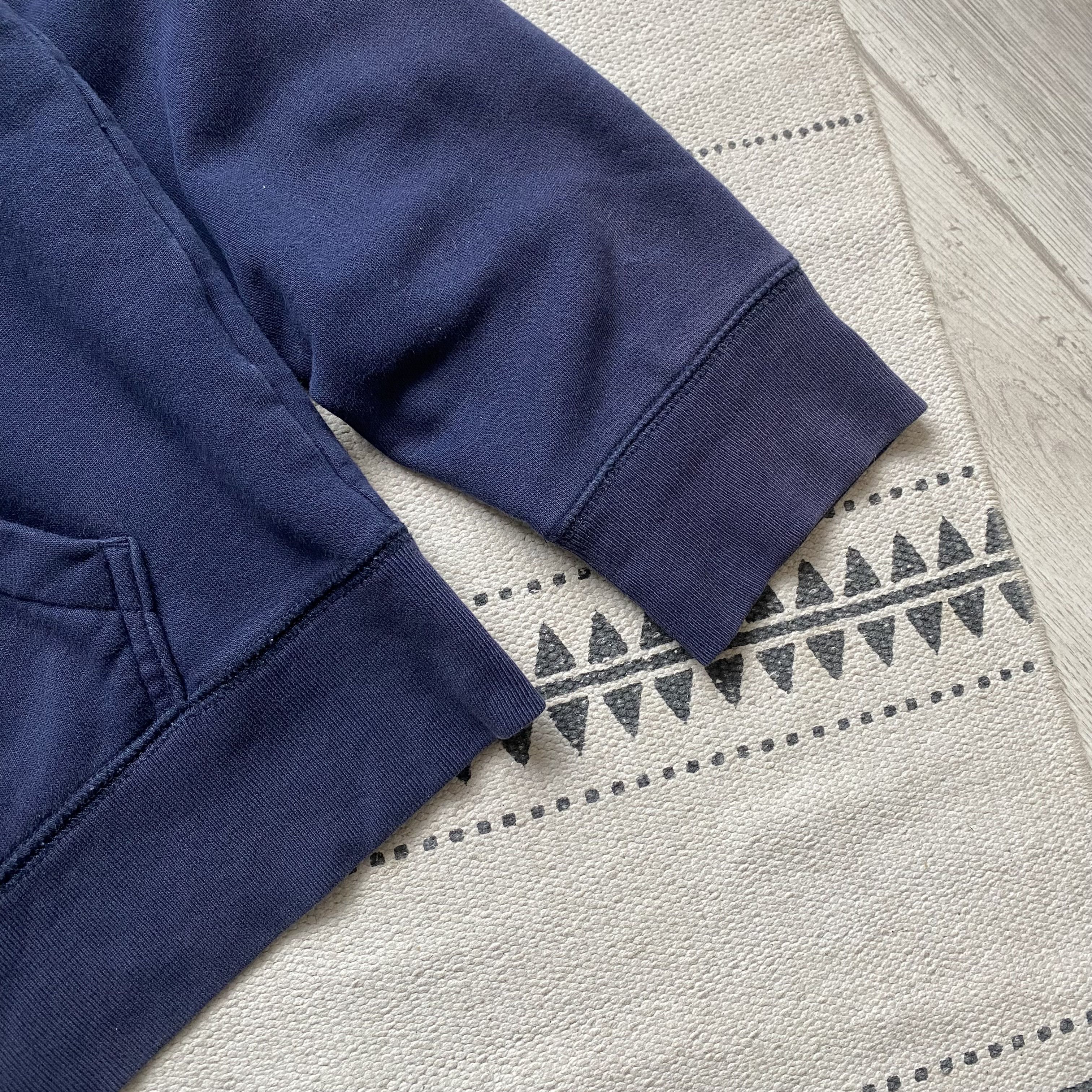 Gap Vintage 2000s Faded Gap zip hoodie Y2K big logo Size US M / EU 48-50 / 2 - 7 Thumbnail