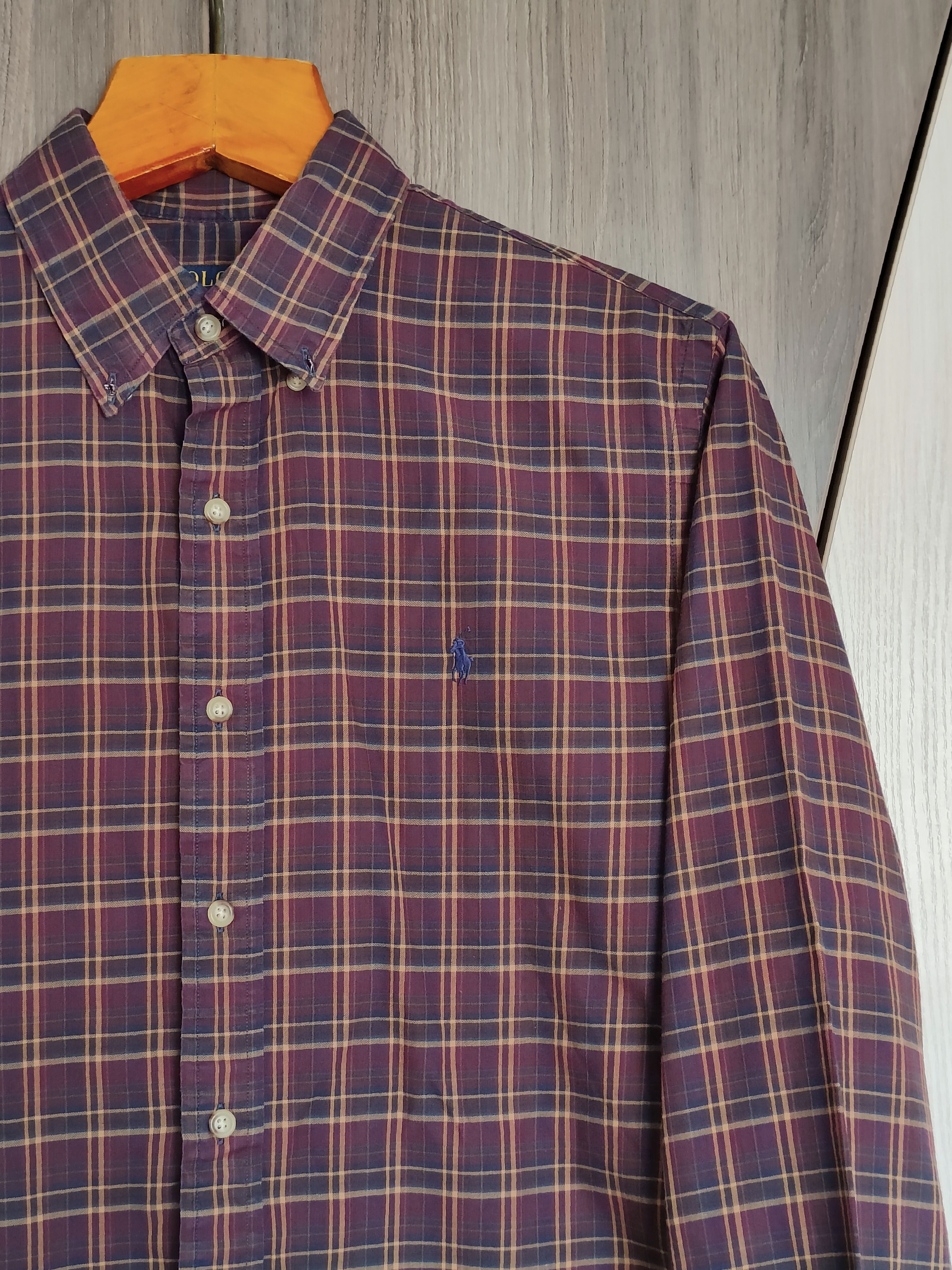 Polo Ralph Lauren Polo Ralph Lauren shirt men's checkered shirt Polo RL Size US L / EU 52-54 / 3 - 2 Thumbnail