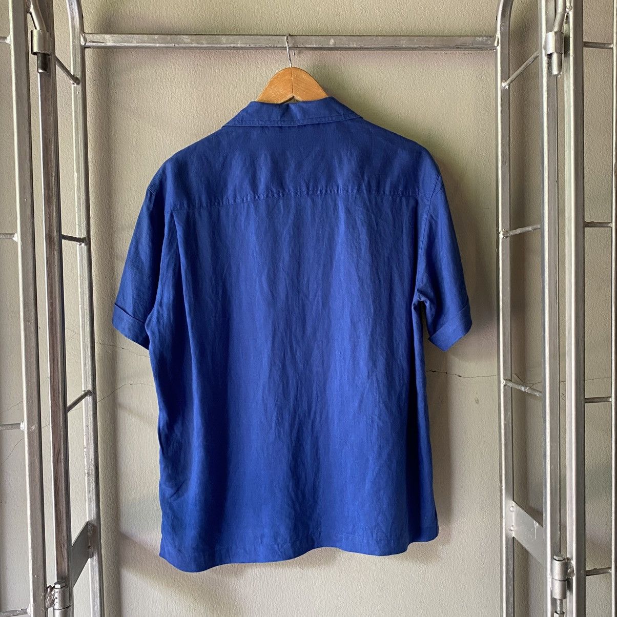 Dior Christian Dior Azure Breeze Camp Shirt Size S / US 4 / IT 40 - 4 Thumbnail