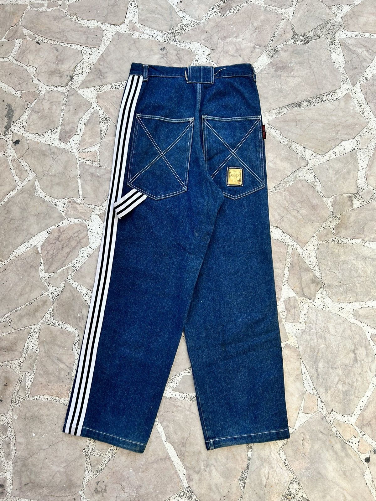 Dogtown Dogtown y2k carpenter white stripes jorts denim Size US 30 / EU 46 - 1 Thumbnail