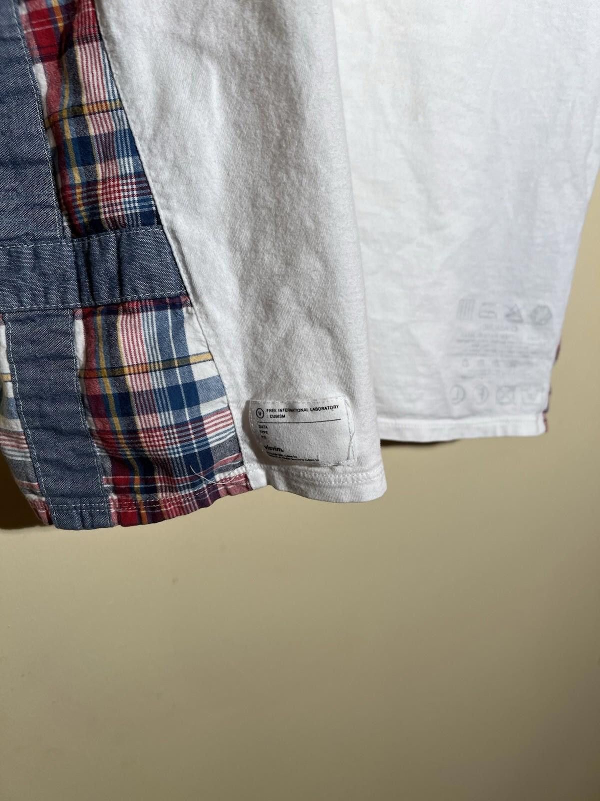 Visvim Pre-Owned VISVIM ARTISAN TEE S/S Underarm Madras Size L Size US L / EU 52-54 / 3 - 7 Thumbnail