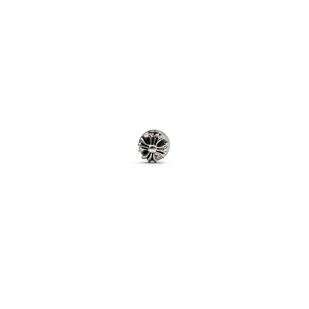 Chrome Hearts Chrome Hearts 925 Silver Cross Brooch Collar Pin Size ONE SIZE - 1 Thumbnail