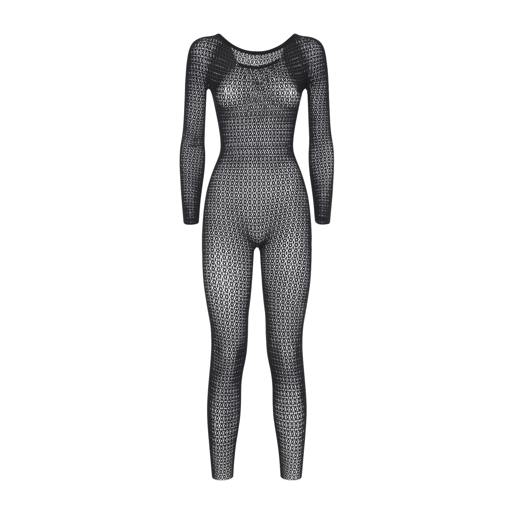 Wolford Wolford Daisy Net Catsuit Size S / US 4 / IT 40 - 1 Thumbnail