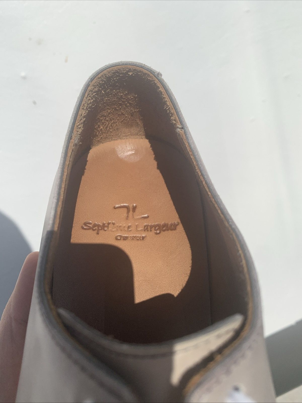 Septieme Largeur New Septieme Largeur Gray Calf Sneakers UK6/US7/EU40 Size US 7 / EU 40 - 7 Thumbnail