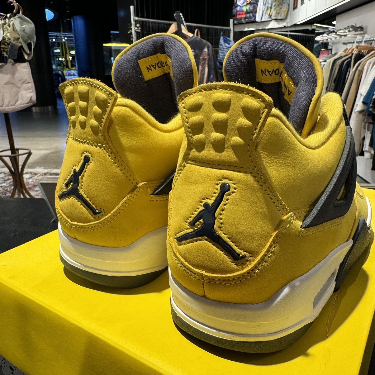 Jordan Brand Jordan 4 Retro Yellow Lightning Size US 10 / EU 43 - 8 Thumbnail