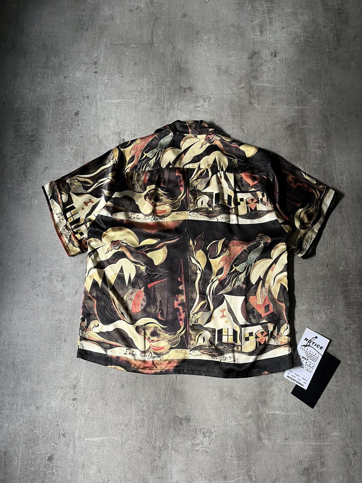 Enfants Riches Deprimes Enfants Riches Deprimes F/W 19 Broken Violin silk shirt Size US L / EU 52-54 / 3 - 7 Thumbnail
