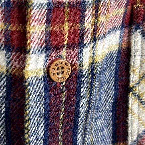 Big Mac × JCPenney × Vintage VTG JC Penney Big Mac Brushed Camper Pocket Work Shirt Butto Size US M / EU 48-50 / 2 - 5 Thumbnail